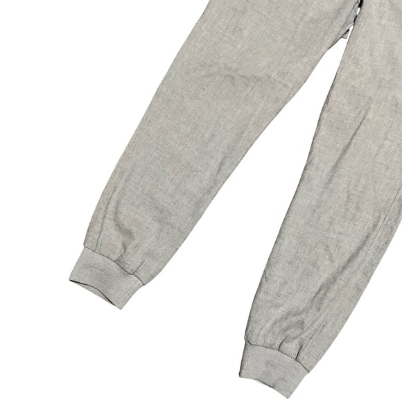 Vince Womens Tapered Cuffed Trousers Gray Wool Blend Pull On Jogger Pants Size 8 - Picture 2 of 9